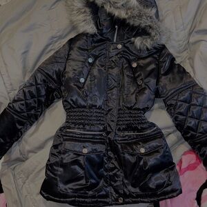 Hawke & Co Black Lined Jacket